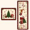 1pc/2pc Kitchen Rug Easy To Clean - Restaurant Corridor - Laundry Room - Entrance Floor Mats - Christmas Festival Decor