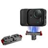 Magnetic Quick Release Adapter Foldable Dual-Claws Base Holder Shockproof Stable Easy Install Portable Accessories for Insta360 GO Ultra Sports Camera
