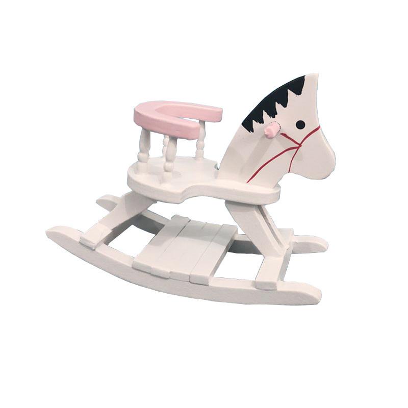 Dollhouse toy rocker 112 scale nursery 112 scale rocking horse Art