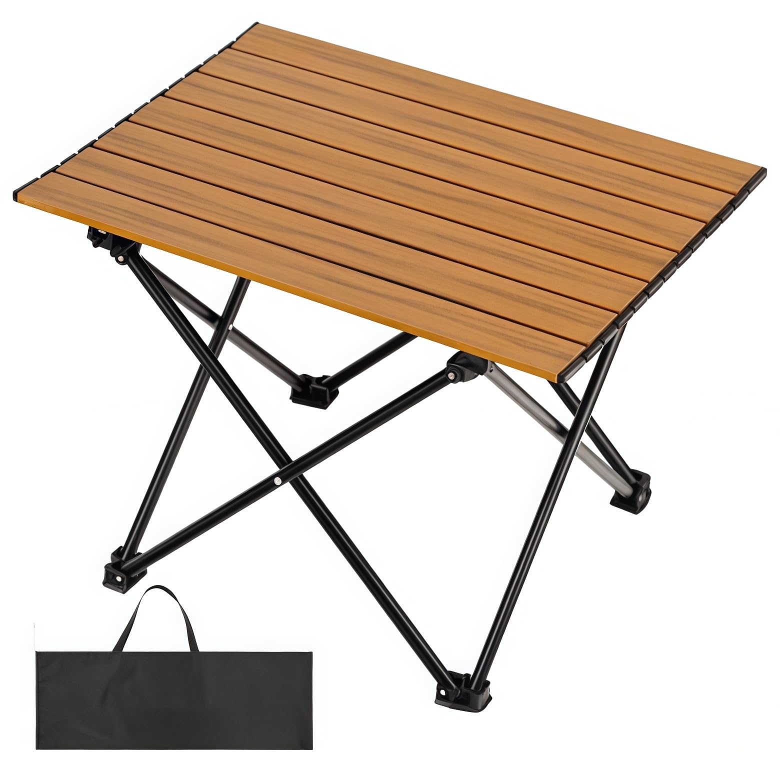 

HZT Folding Camping Compact Coffee 30kg Weight Easy to Storage Bag Ideal for and Car Camping Table, Table, Capacity, Carry, Included, Camping, BBQs,