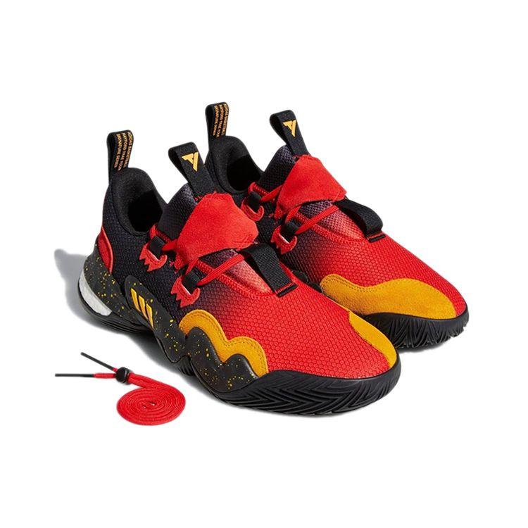Adidas Trae Young 1 Atlanta Hawks Men Sneakers Red Vivid-Red Team-College-Gold GY3772