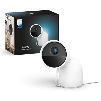 Wired Camera with Desk Stand - Philips Hue - Secure - HD 1080P - Indoor or Outdoor - White