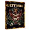 Deftones Band Art Metal Tin Sign Decorative Wall Hanging for Music Fans Home Bar Decoration
