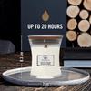 WoodWick Small White Tea & Jasmine Jar with Aromatherapy Candle