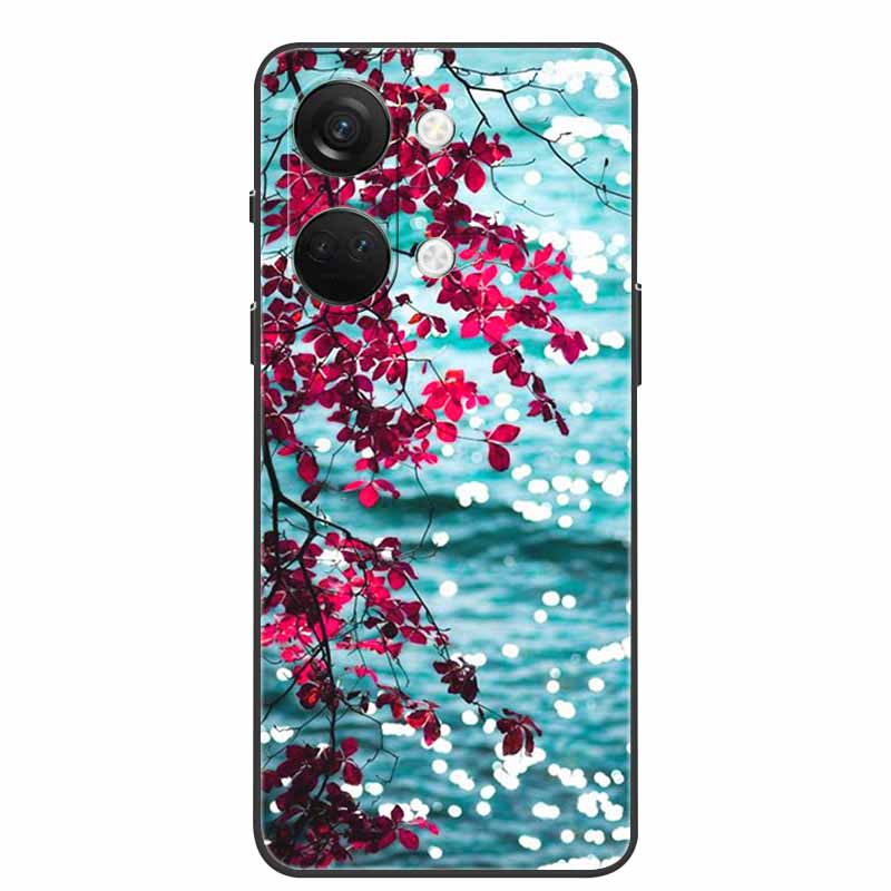 For One Plus Nord3 5G Case Silicone Painted Soft Protective Covers for OnePlus Nord 3 5G Phone Cases 1+ Nord3 TPU Coques Marble