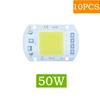 10 Adet 50W 30W 20W LED COB Çip 220V LED Çip Akıllı IC Sürücüye Gerek Yok Diyot Çip Boncukları Projektör Spot DIY Aydınlatma İçin