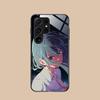 Oshinoko Akane Kurokawa Phone Case for Samsung Galaxy S26 S25 S24 S23 S22 S21 S20 Note20 Plus FE Ultra Glass Colorful Cover
