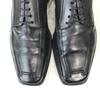 Lloyd Leather Swirl Moc Dress Shoes Black Size 10F 28.5cm Made in Germany(USED)