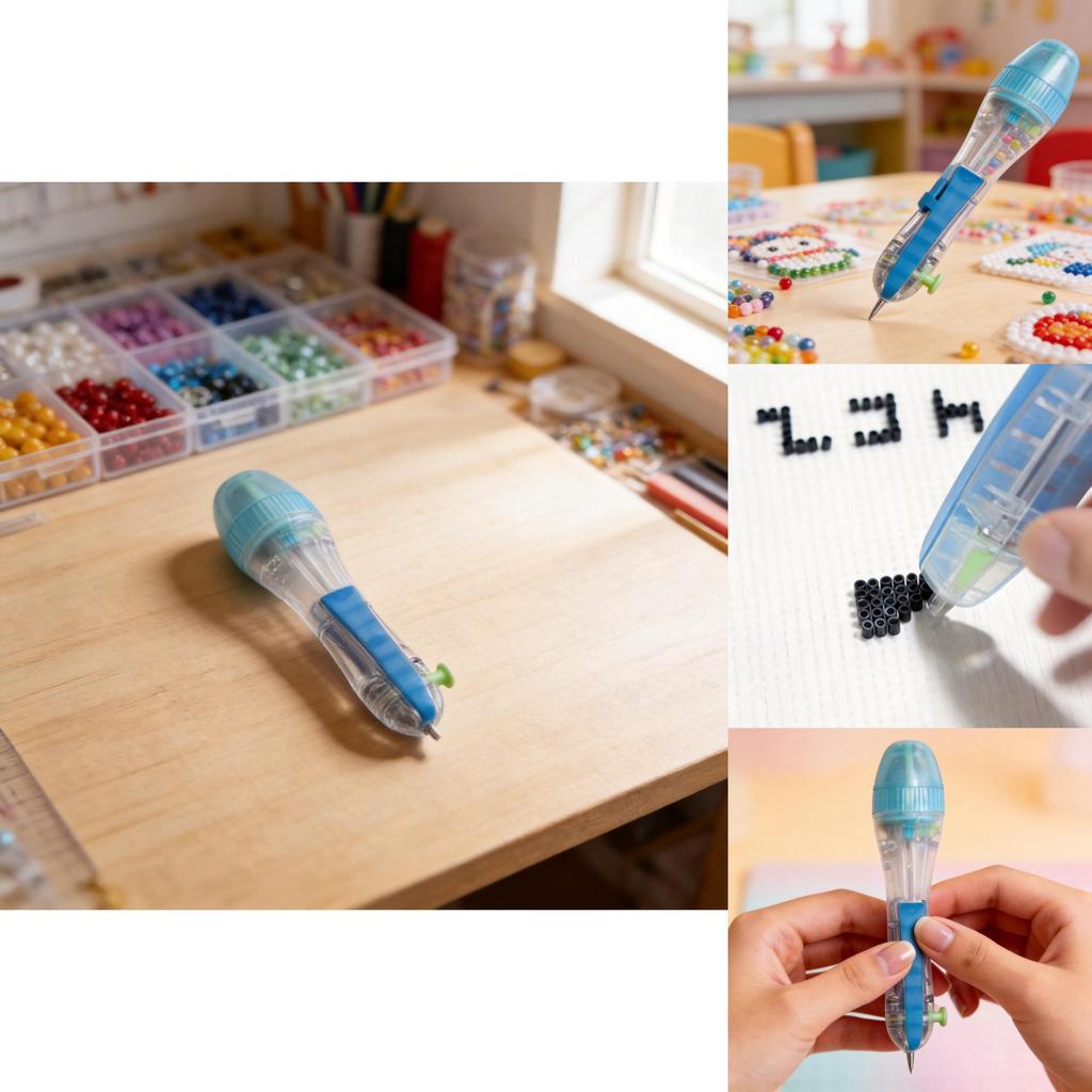 Plastic Storage Press Pen Diy Craft Kit For Kids And Teens