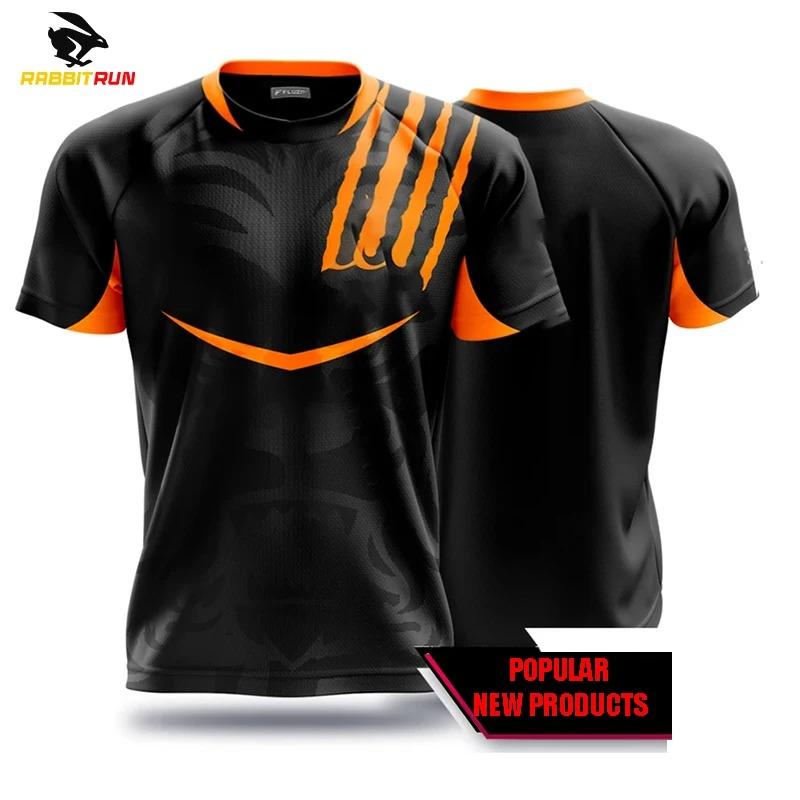 Nuove T-shirt da Uomo per Uomo Magliette Asciugatura Rapida Magliette Uniformi Abbigliamento Competizione di Giochi T-shirt Stampate Ragazzi Traspirante Sport