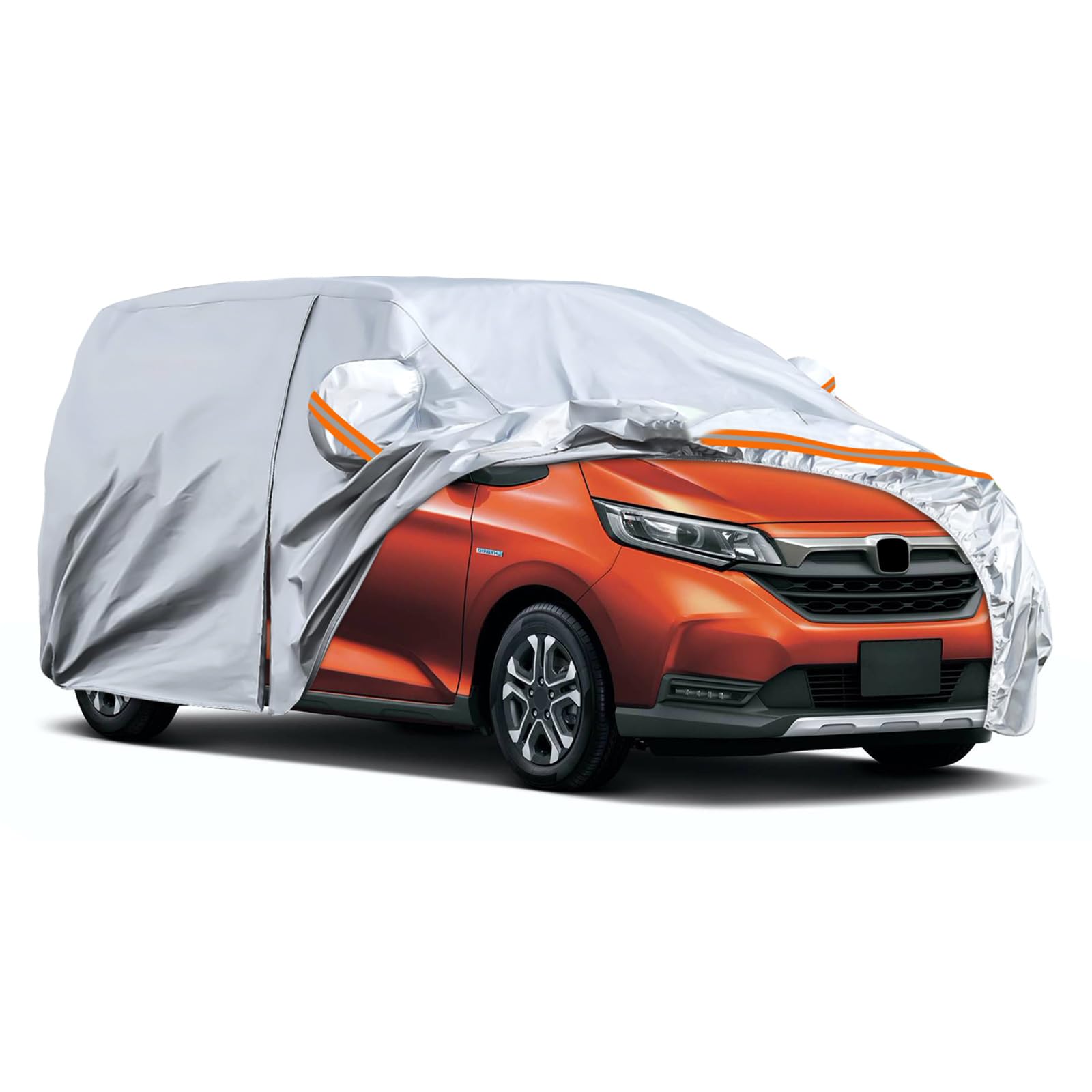 

SYAYOUHIN Чехол на кузов автомобиля для Honda Полный салон Жара УФ Высокая плотность Фактический автомобиль Автомобильная жара Парковка Предотвращает повышение температуры внутри автомобиля Совместимый