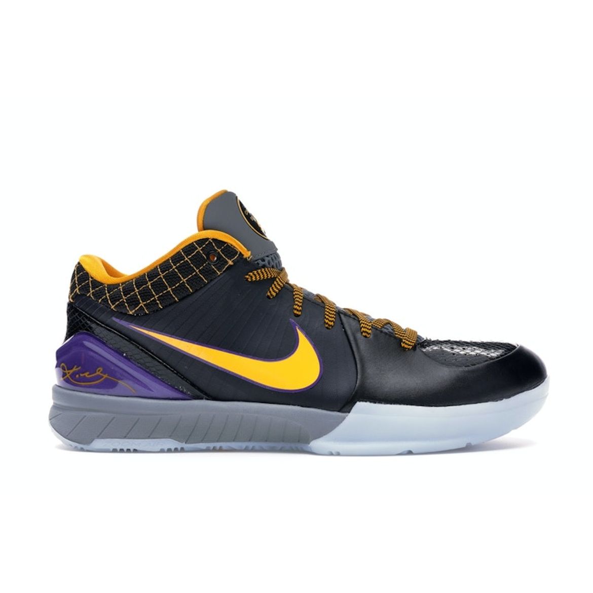 Nike Zoom Kobe 4 Protro Carpe Diem 2019 Scarpe da Ginnastica da Uomo Nero Del-Sol-Varsity-Viola-Grigio Freddo AV6339-001 cm