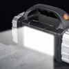 Solar Rechargeable Portable Searchlight Multifunctional Spotlights Outdoor LED COB Lighting Strong Light Flashlight