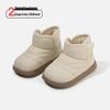 2025 Winter Baby Walker Shoes: Soft Sole Snow Boots for Girls and Boys, Warm Cotton, Non-Slip Fashion Footwear.