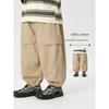 Right European Style Boys' Outdoor Workwear Long Pants Woven Pants 2026 Spring and Autumn New Children's Clothing Baby Spring and Autumn Style