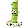 Cartoon Panda Bamboo Pillow Blanket Lunch Break Cover Dual-purpose Two-in-one Panda Bamboo Tube Long Sleeping Leg Pillow