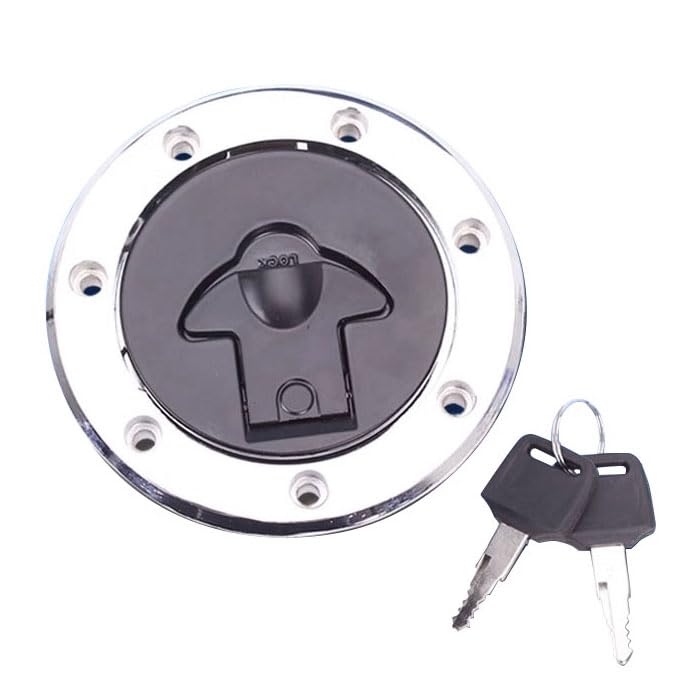 

Kawasaki Gas Tank Cap with Key Universal Fuel Tank Cap Rubber Gasket Replacement Lid