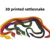 3D Printed Integrated Rattlesnake Body Joints, Movable Home Decoration, Creative Toys Worth Collecting