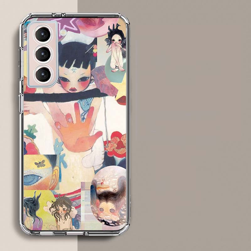 

Aya Takano Paintings Phone Case For Samsung Galaxy S25 Edge S24 S23 FE S21 S20 S10 Plus S22 S26 Ultra Cover Clear Cases TPU Capa Samsung S20 FE
