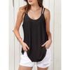 Vest Fashion Casual Lace Up Wavy Sleeveless Pullover