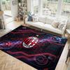 AC Milan Design Crystal Velvet Carpet Cozy Non?Slip Printed Rug For Bedroom Living Room Entrance