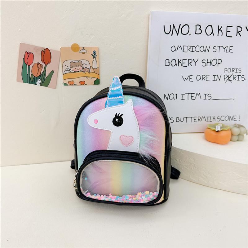 Cute Animal Pattern Backpack For Boys And Girls Durable Nylon School Bag