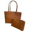 2026 New handwoven bag large capacity leather women's bag soft leather shoulder handbag women's bag