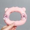 Creative Suction Cup Toothbrush Holder Wall Mounted 3 Slots Toothbrush Rack Punch-Free Wall Shelves Hooks