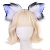 Realistic Kitten Ears Hairband Furry Headbands Plush for Coser Role Play and Photography Props