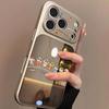 Applicable To Iphone11pro a Row of Small New 11 Cartoon Large Window Mobile Phone Case iPhone11 Two-in-one Mirror