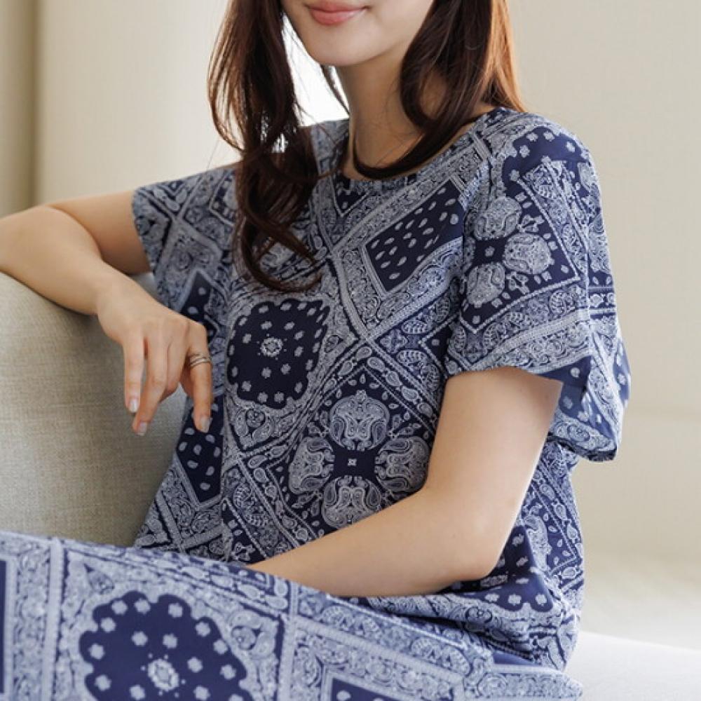 Dedra Women Pastel Pattern Cool Dress Opc3045
