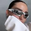 New Sports Sunglasses Women Punk Goggle Brand Designer Sun Glasses Men Silver Shades Uv400 Eyewear