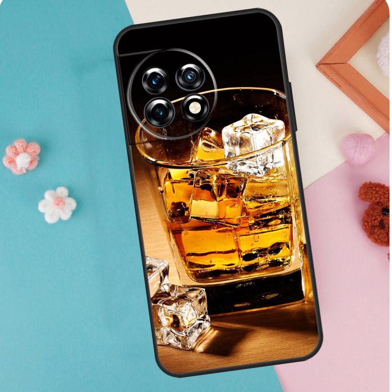 

Cigar Whiskey Ice Drink For OnePlus 13 12 11 13s 13R 12R 10R 8T 10T Case For OnePlus Nord 5 CE 2 3 4 Lite N20 N30 OnePlus 10T