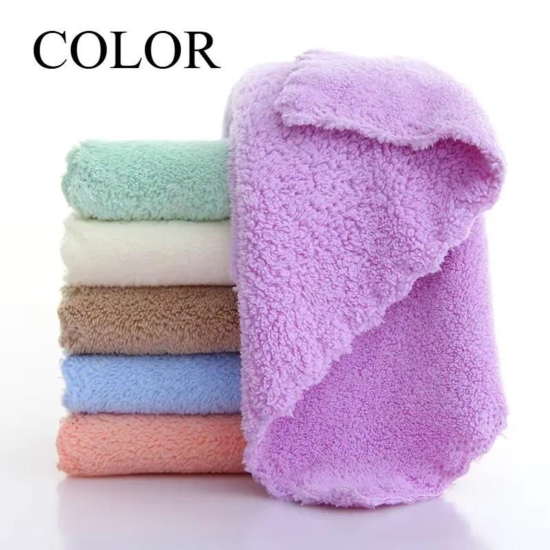 

1/3/5 шт. Коралловое флисовое полотенце, мягкое, сухое, впитывающее воду, полотенце для мытья посуды, полотенце для ванной, тела, спа, плавания 1pc