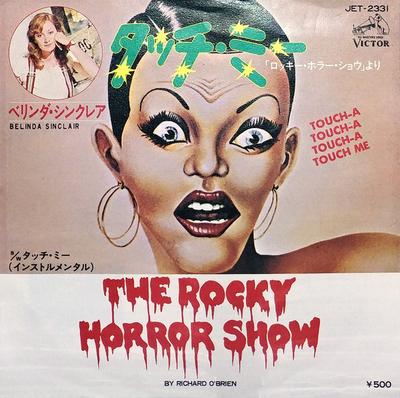 7inch Record BELINDA SINCLAIR Rocky Horror Show Touchatouchat JET2331 VICTOR 1975 Japan Soundtracks Musicals Used