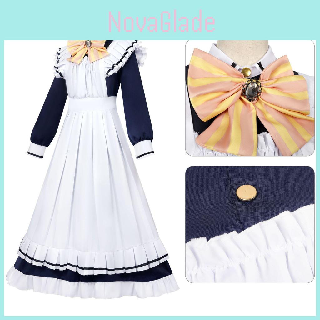 Cafe Stella To Shinigami No Chou Shiki Natsume Cosplay Kostüm Für Mädchen Aus Polyesterstoff Für Halloween Rollenspiel
