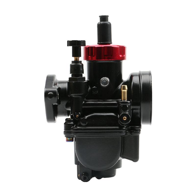 Motorcycle Alconstar PE 17/19/22/24/26/28/30mm Flange Carburetor for 2T 4T Engine Carburetors with Main Jets For Racing