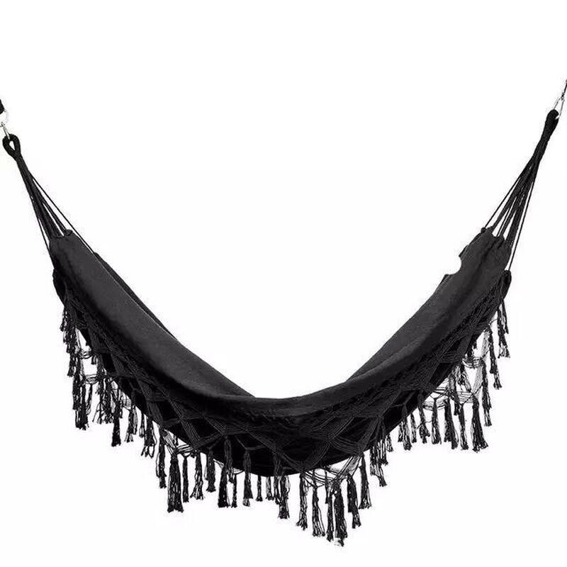 Tassel Canvas Hammock Swing Chair