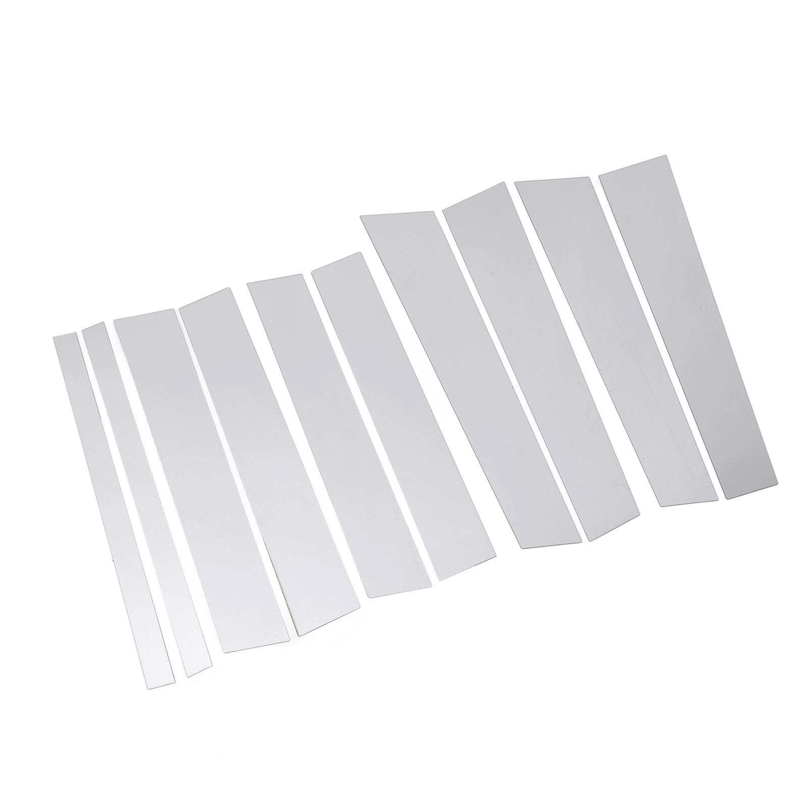 

10 шт. Накладки на стойки зеркальной хромированной поверхности, замена стоек для Benz GLClass X164