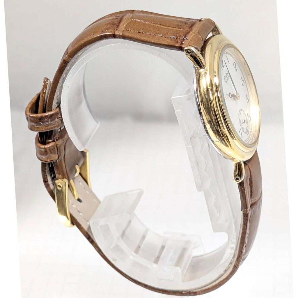 SEIKO ALBA SUCCESS Battery and Strap Working Men's (Boys') Watch, Replaced, Condition, I-07