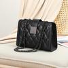 New Bag for Women's Bag Crossbody Bag Genuine Leather Chain Bag Small Bag Fashionable and Versatile One-shoulder Underarm Bag Small Square Bag