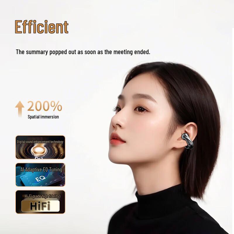 OKSJ GT18 AI Bone Conduction Bluetooth Earbuds