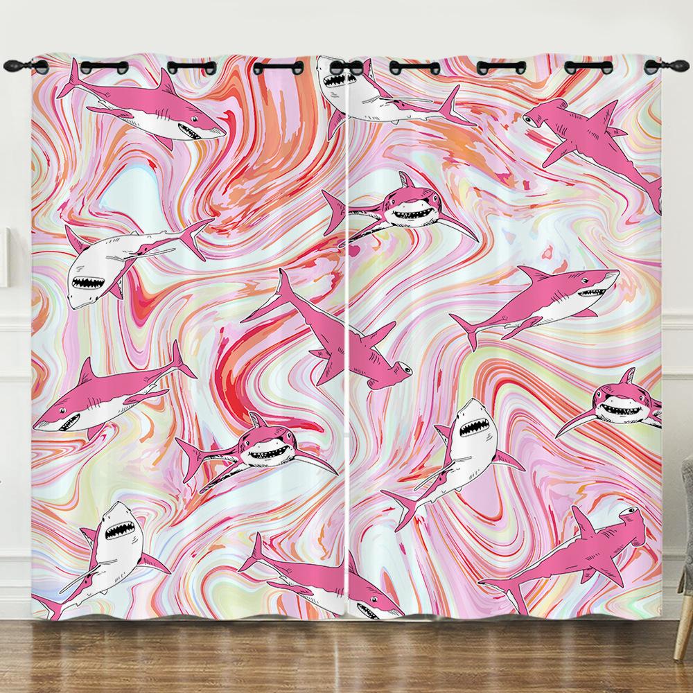 

Шторы в стиле Ван Гога Астронавт 3D цифровая печать Блэкаут штора на люверсах 97cm*114cm*2