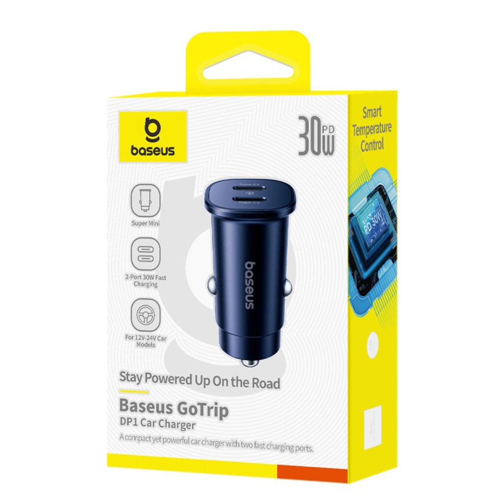 Car Charger 2 X USB-C 30W - Black