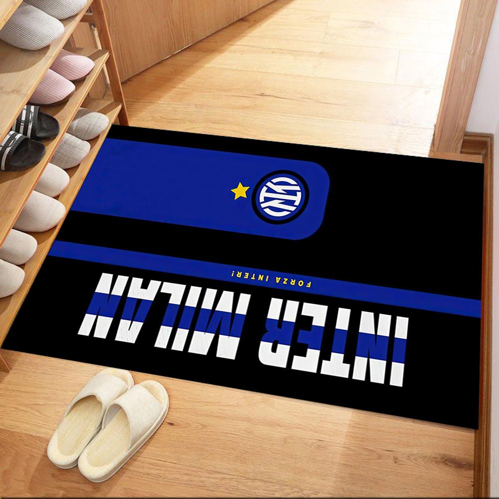 Inter Milan Area Rug Design For Kitchen Game Room Outdoor Dormitory Antislip Carpet Anime Office Decor Wedding Party Gift