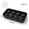 Food Grade Silicone Ice Tray 4/6 Grid Large Cubes Perfect for Summer Parties