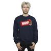 Marvel Universe Mens Marvel Chocolate Sweatshirt