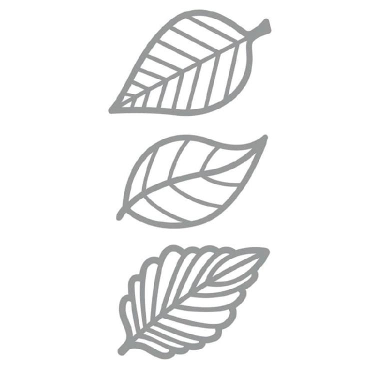 1Set Three Leaves Metal Cutting Dies DIY Stamps Embossing Scrapbooking