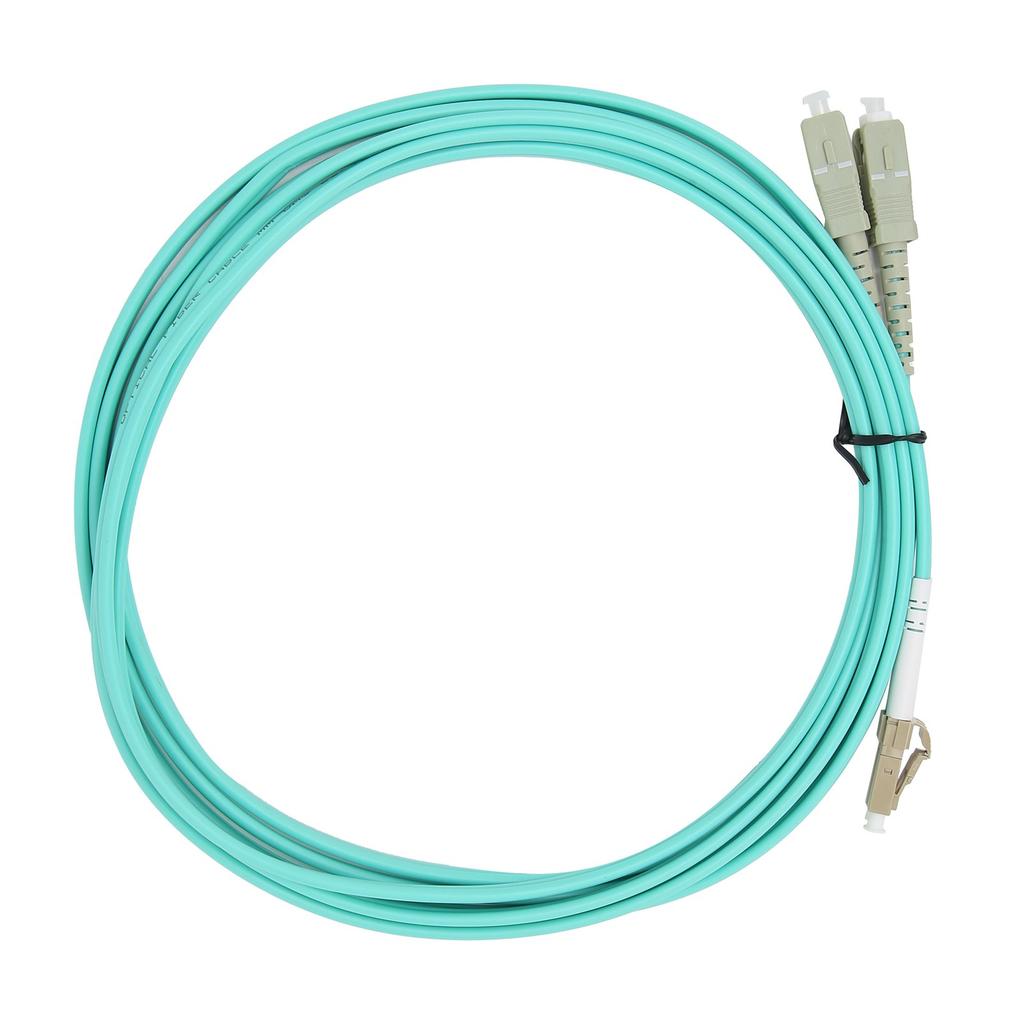 Optical Cable MultiMode DualCore LC UPC SC UPC Optic Fibre for Data Transmission.