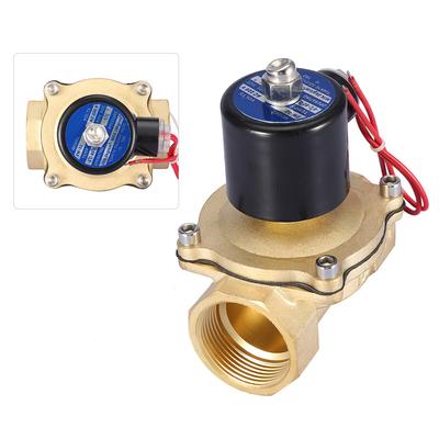 High Quality Brass 1-1Celsius4 220 V AC 2 Position 2 Way Solenoid Valve for Quick Assembly and Disassembly